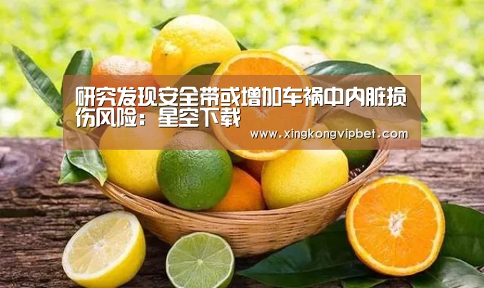 研究发现安全带或增加车祸中内脏损伤风险:星空下载(图3) 星空平台
